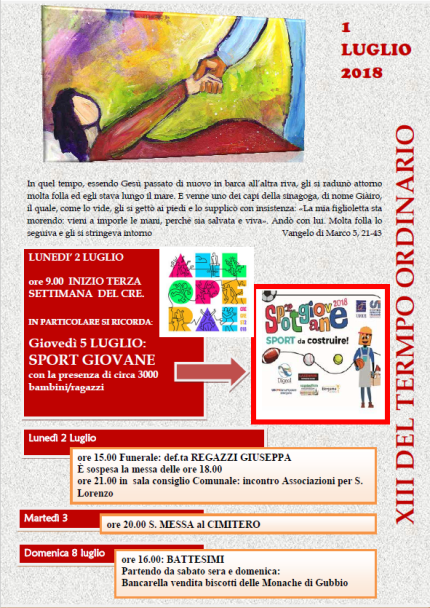 01 luglio 2018