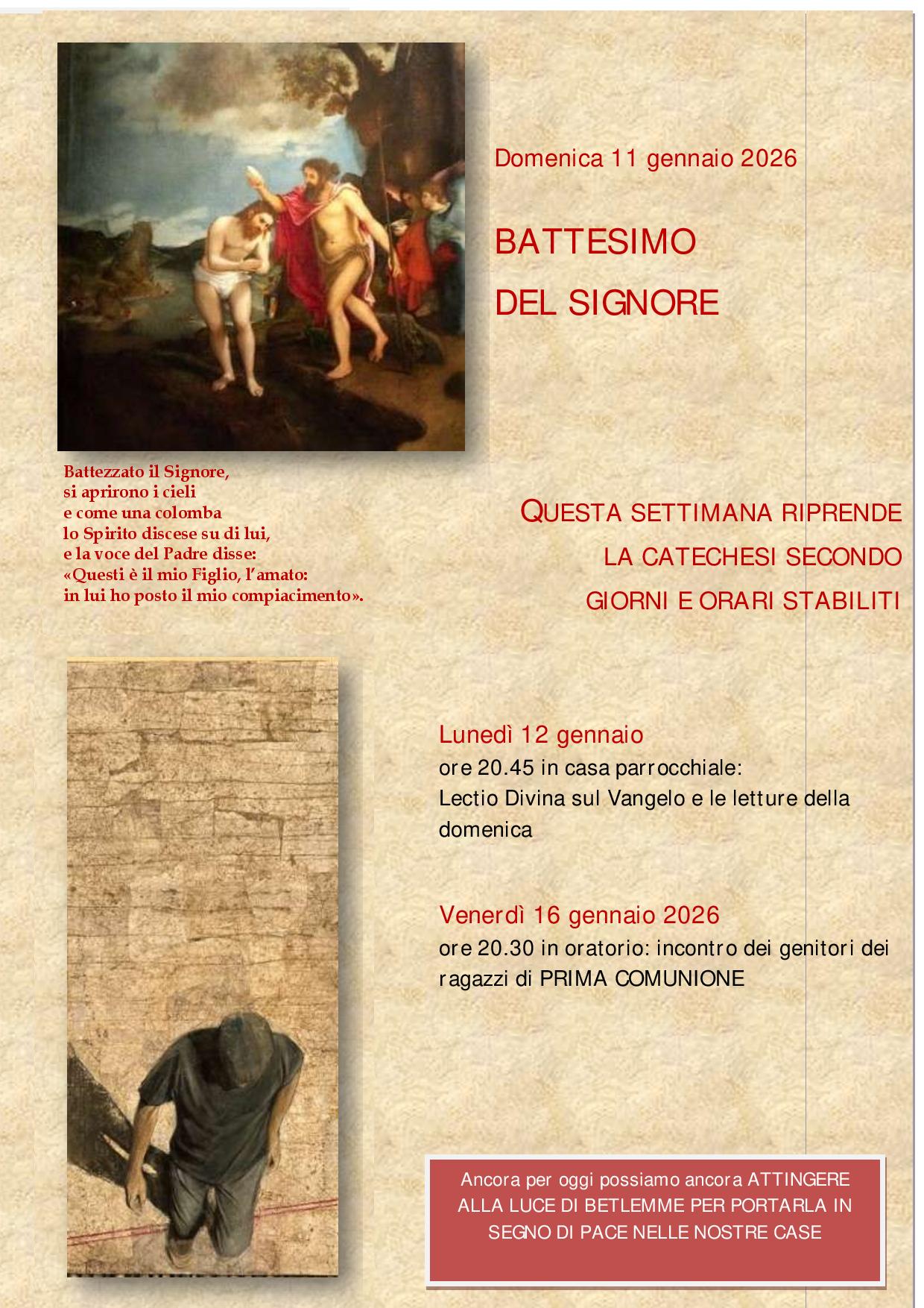 11 gennaio 2026