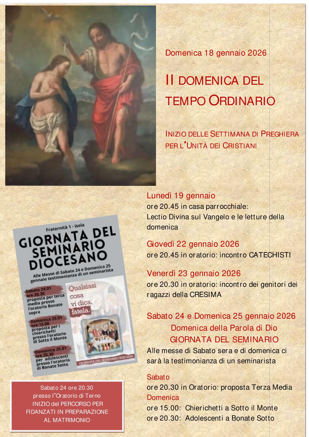 18 gennaio 2026