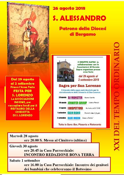 26 agosto 2018