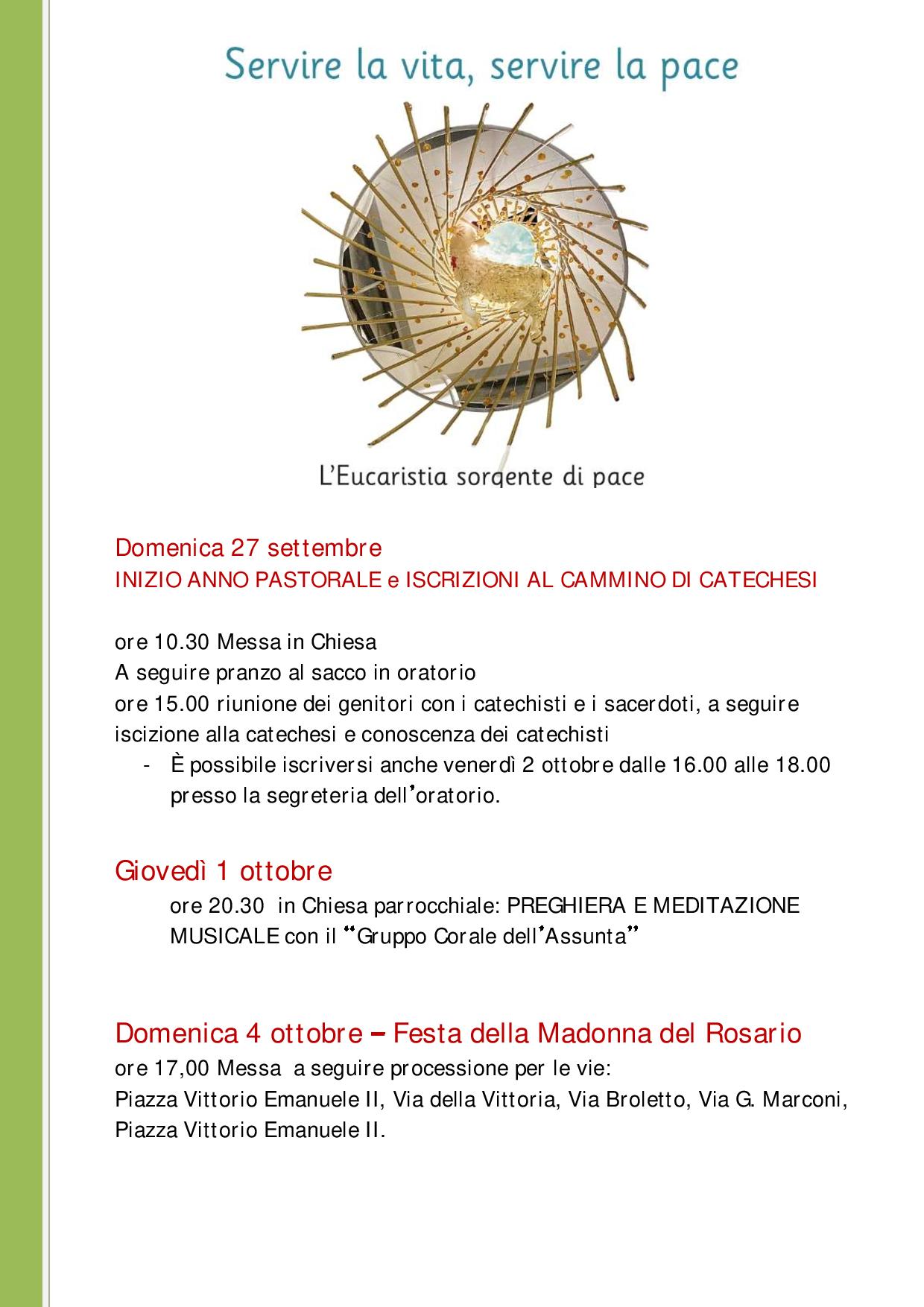27 settembre 2026