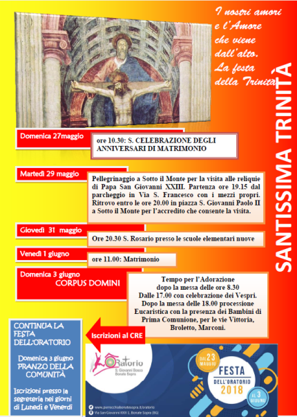 27 maggio 2018