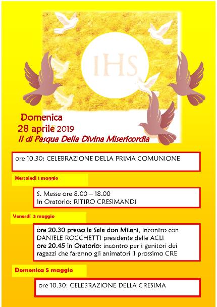 28 aprile 2019