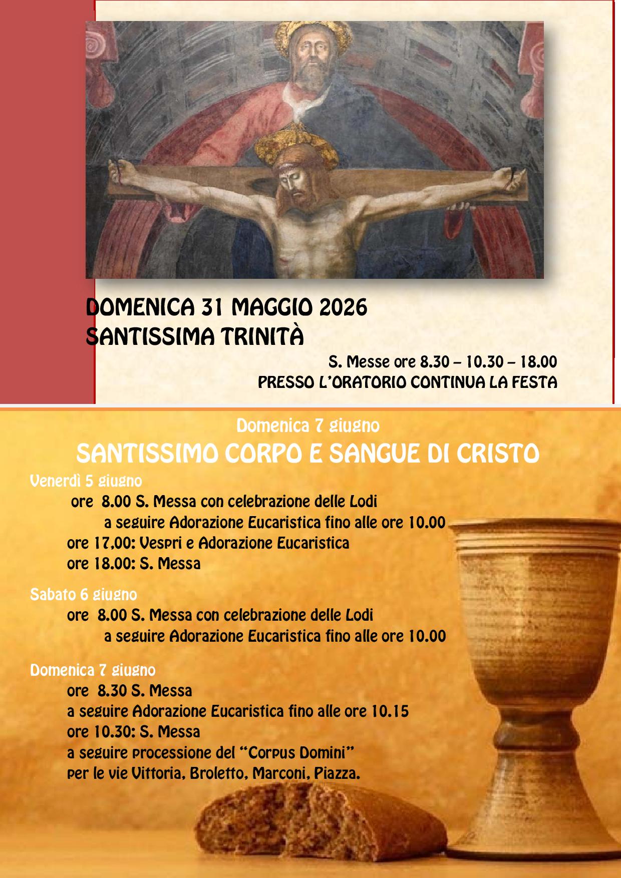 31 maggio 2026