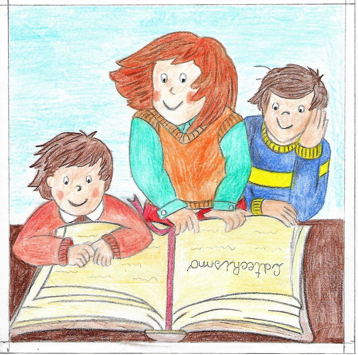 Catechismo ( disegnato da Rossella )